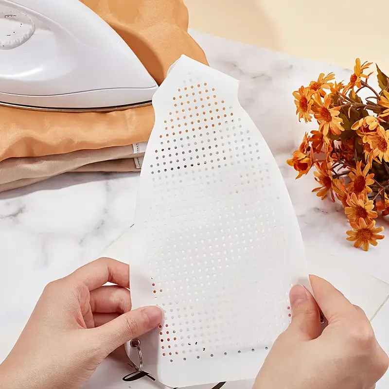 Iron plate protector packaging showing product details