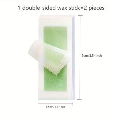 20 strips (10 Double Sided) Painless Aloe Vera Waxing Strips