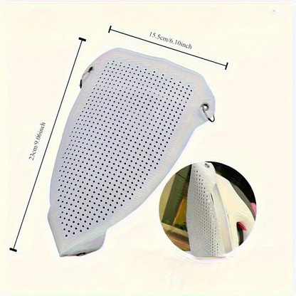 Iron plate protector with anti-stick non stick layer